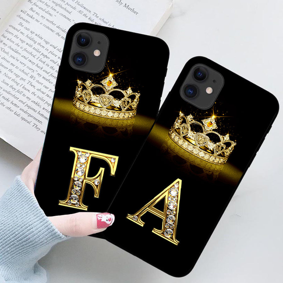 Monika Beauty Pageant Silicone Crown Diamond Phone Case