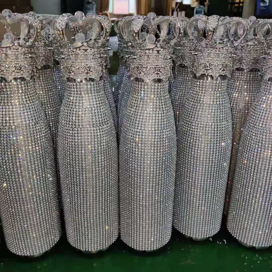 Monika Beauty Pageant Trendy Good-looking Diamond Inlaid Crown Cup