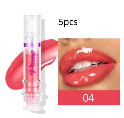 Monika Beauty Pageant New Tube Lip Rich Lip Color Slightly Spicy Lip Honey Lip Glass Mirror Face Lip Mirror Liquid Lipstick