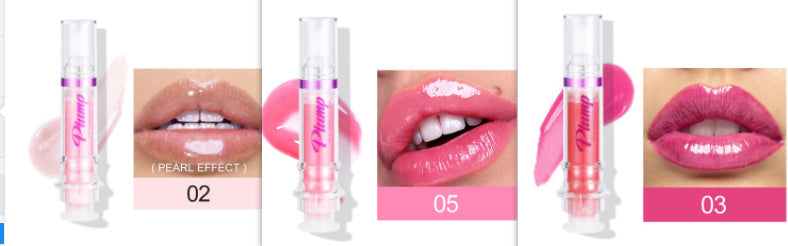 Monika Beauty Pageant New Tube Lip Rich Lip Color Slightly Spicy Lip Honey Lip Glass Mirror Face Lip Mirror Liquid Lipstick