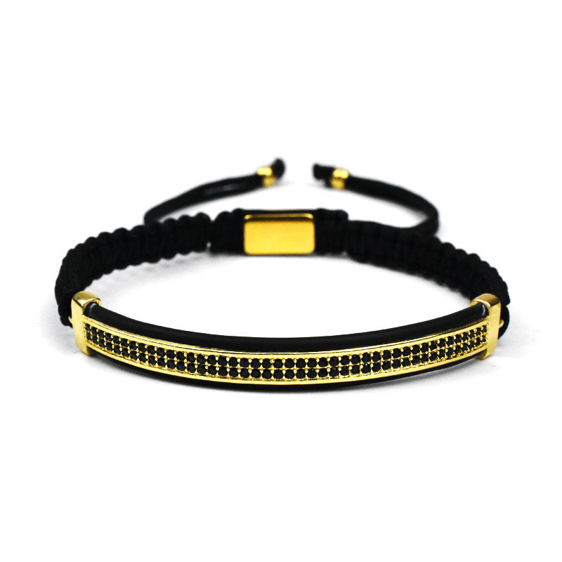 Monika Beauty Pageant Crown small triangle bracelet