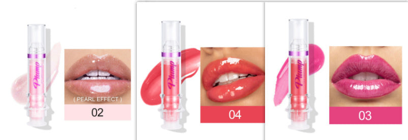 Monika Beauty Pageant New Tube Lip Rich Lip Color Slightly Spicy Lip Honey Lip Glass Mirror Face Lip Mirror Liquid Lipstick