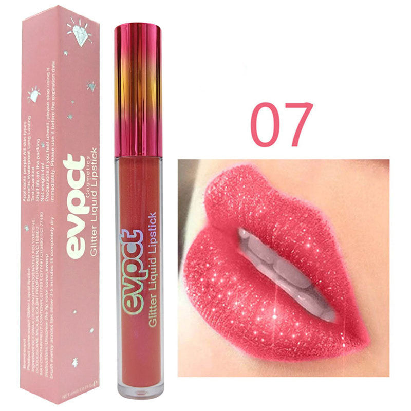 Monika Beauty Pageant Metallic lip gloss lipstick