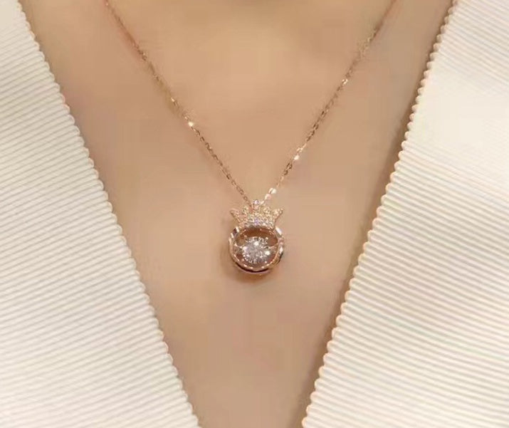 Monika Beauty Pageant Crown Smart Necklace