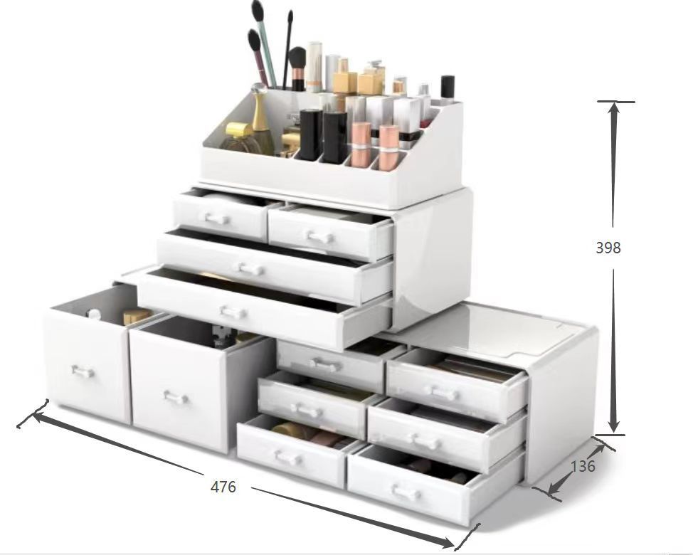 Monika Beauty Pageant Household Fashion Cosmetics Storage Box