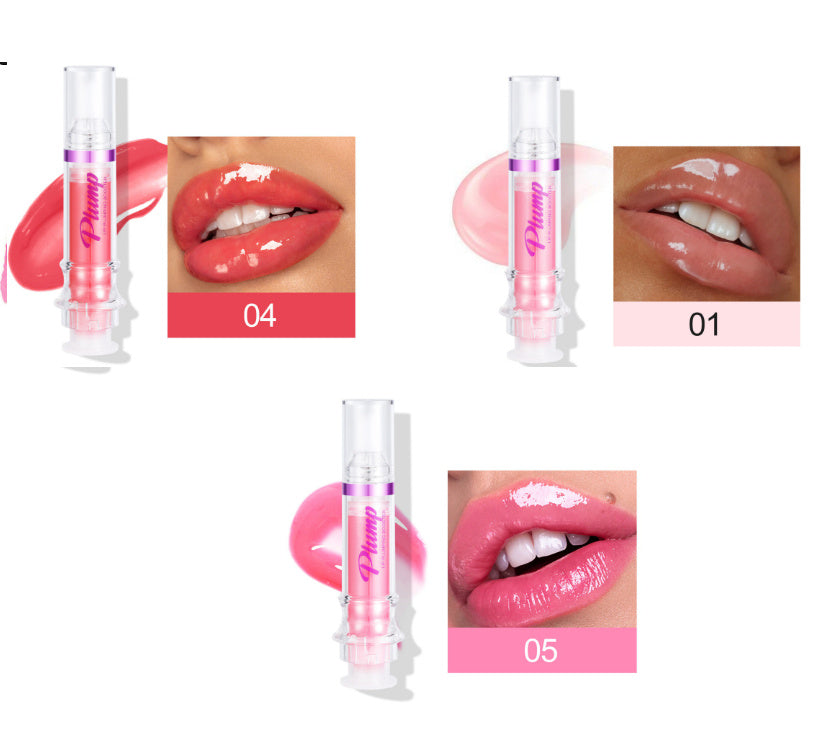 Monika Beauty Pageant New Tube Lip Rich Lip Color Slightly Spicy Lip Honey Lip Glass Mirror Face Lip Mirror Liquid Lipstick