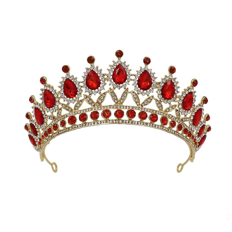 Monika Beauty Pageant Bridal Crown Baroque Princess Crown