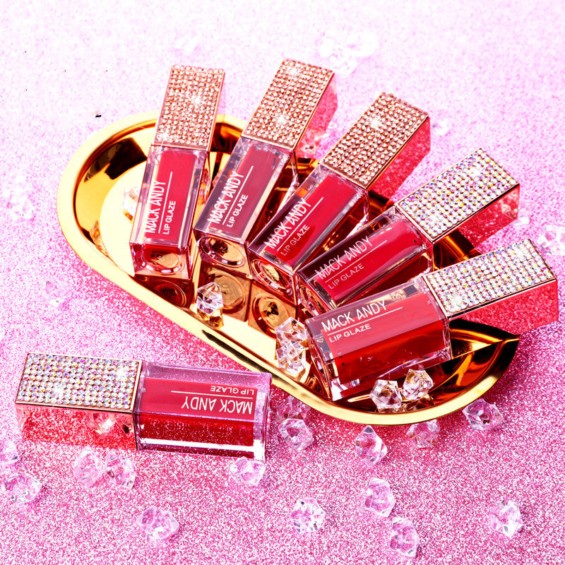 Monika Beauty Pageant Color Matte Silky Moisturizing Lip Gloss Cheap Student Lip Gloss