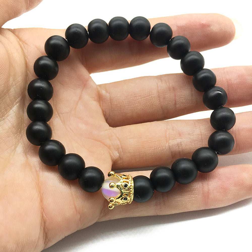 Monika Beauty Pageant Crown couple bracelet