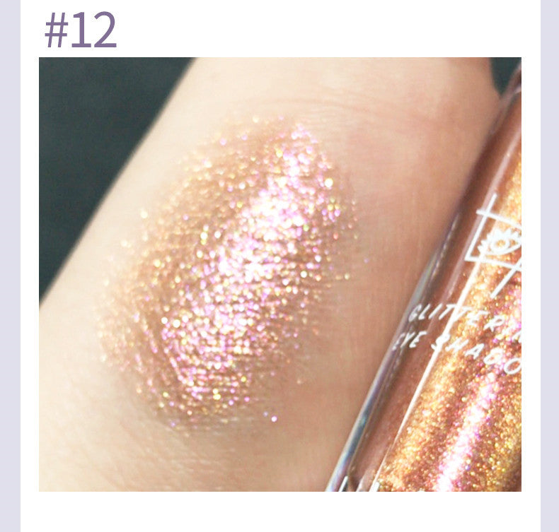 Monika Beauty Pageant Eyeshadow lying silkworm eye shadow liquid