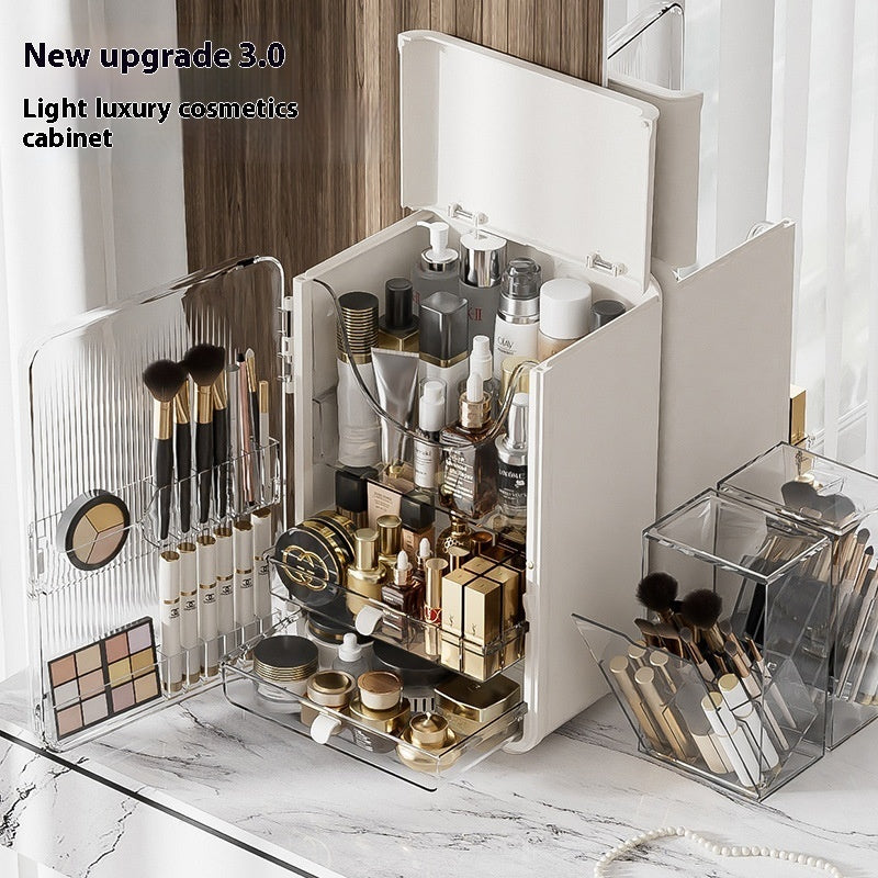 Monika Beauty Pageant Fashion Personality Dustproof Cosmetics Storage Box