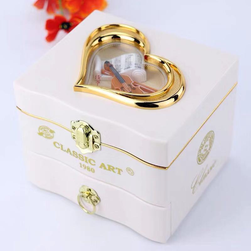 Monika Beauty Pageant Rotating ballet music box