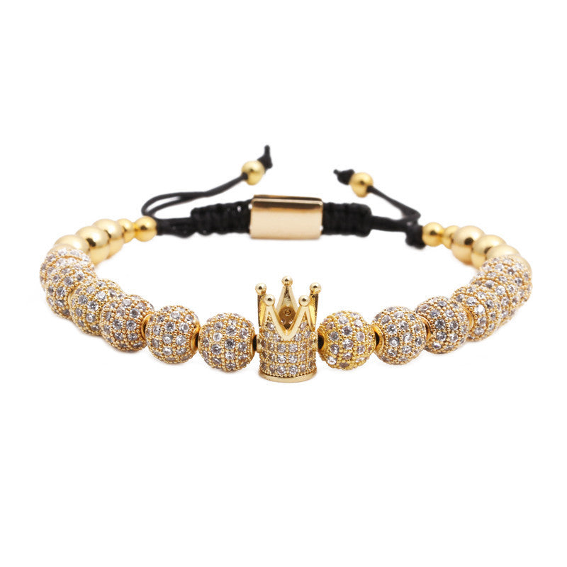 Monika Beauty Pageant Fashion Crown Zircon Bracelets