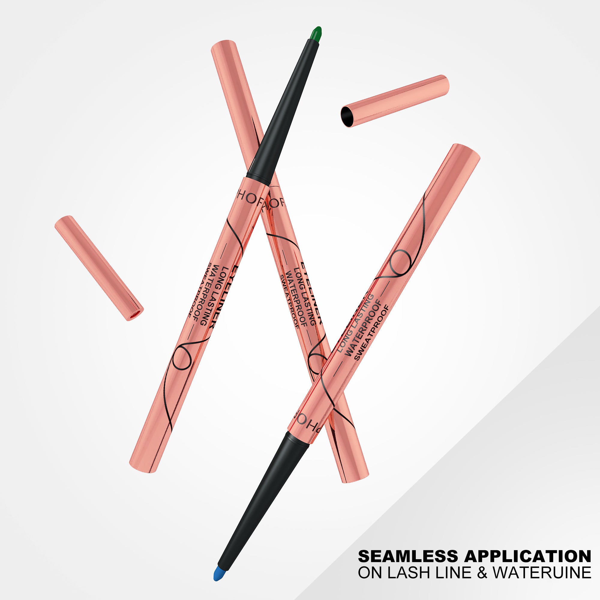 Monika Beauty Pageant PHOFAY Waterproof Colorful Eyeliner Set