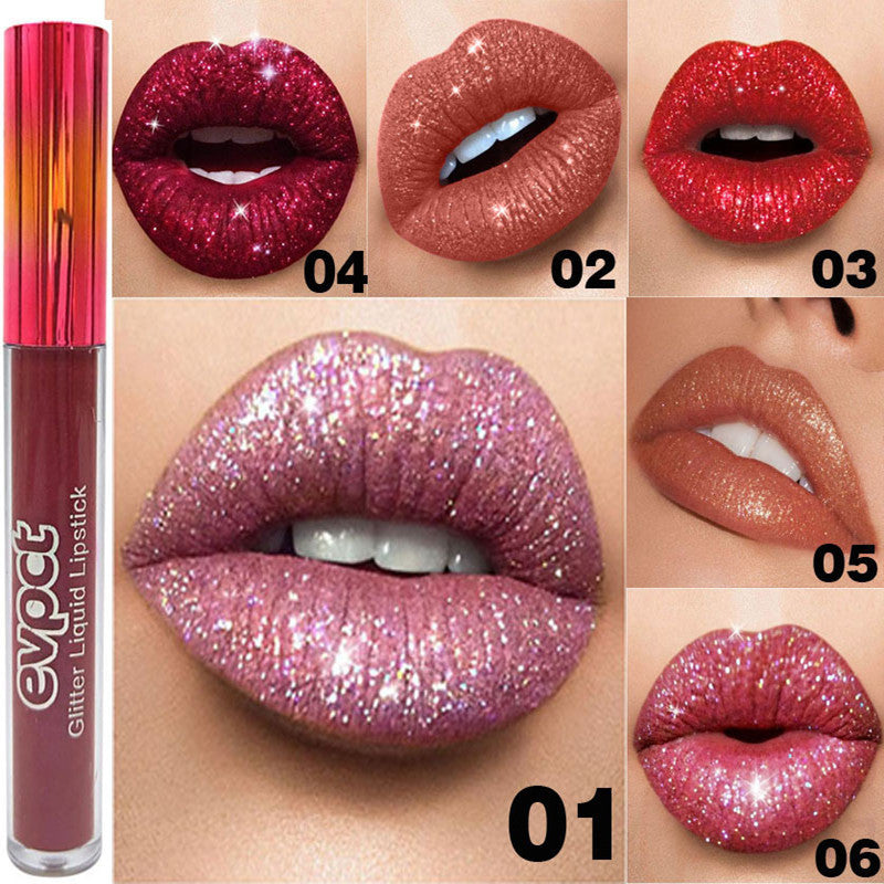 Monika Beauty Pageant Metallic lip gloss lipstick