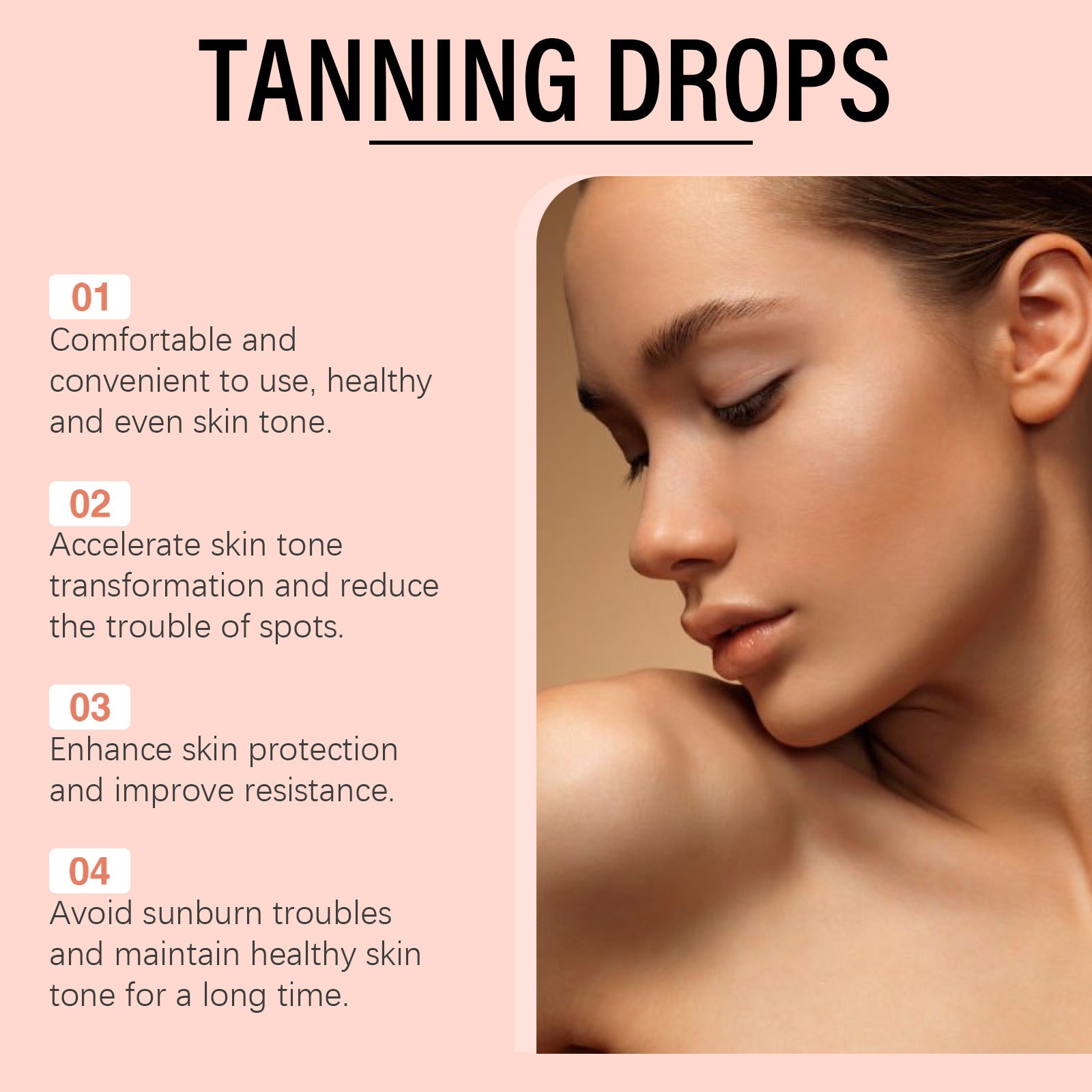 Monika Beauty Pageant Sun-free Natural Beauty Black Drops Entrance