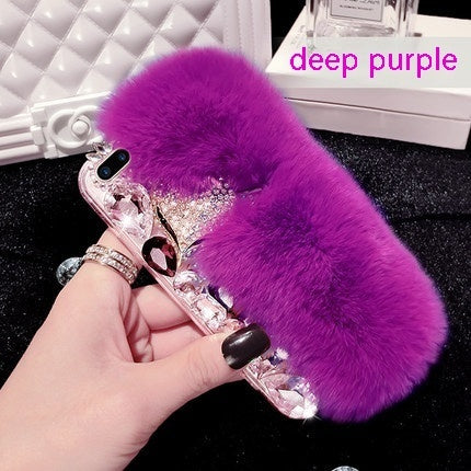 Monika Beauty Pageant Diamond Plush Phone Case Protective Cover