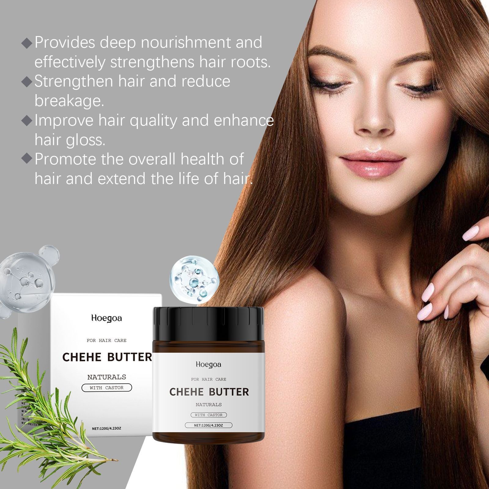 Monika Beauty Pageant Castor Oil Hair Care Mask Nourishing Care