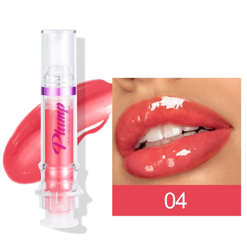 Monika Beauty Pageant New Tube Lip Rich Lip Color Slightly Spicy Lip Honey Lip Glass Mirror Face Lip Mirror Liquid Lipstick