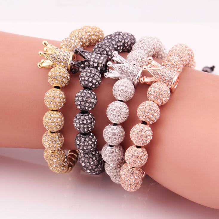 Monika Beauty Pageant Fashion Crown Zircon Bracelets