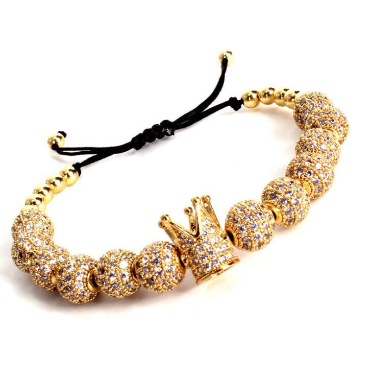 Monika Beauty Pageant Fashion Crown Zircon Bracelets