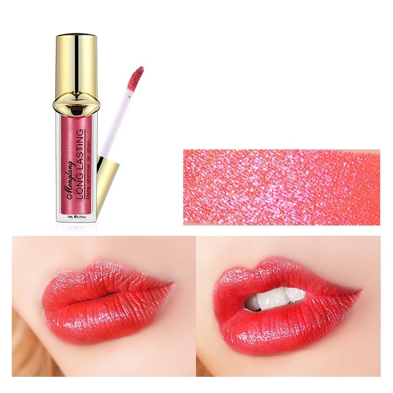 Monika Beauty Pageant Metallic Pearlescent Matte Lip Gloss
