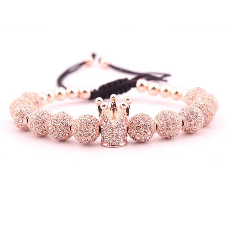 Monika Beauty Pageant Fashion Crown Zircon Bracelets