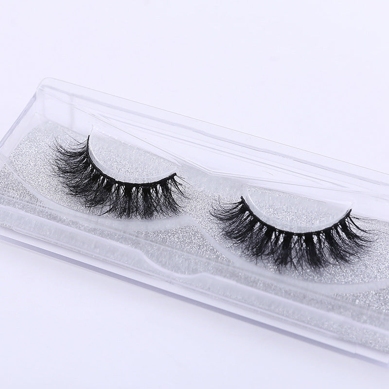 Monika Beauty Pageant Handmade 3D Mink Full Strip False Eyelashes - Family