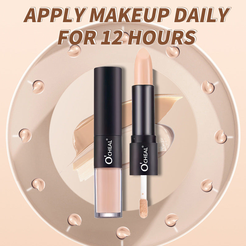 Monika Beauty Pageant Liquid Concealer Double-headed Contour Stick Three-dimensional Face Brightening
