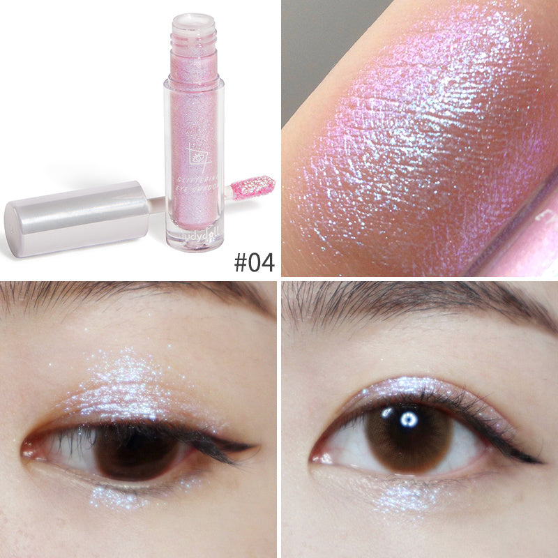 Monika Beauty Pageant Eyeshadow lying silkworm eye shadow liquid