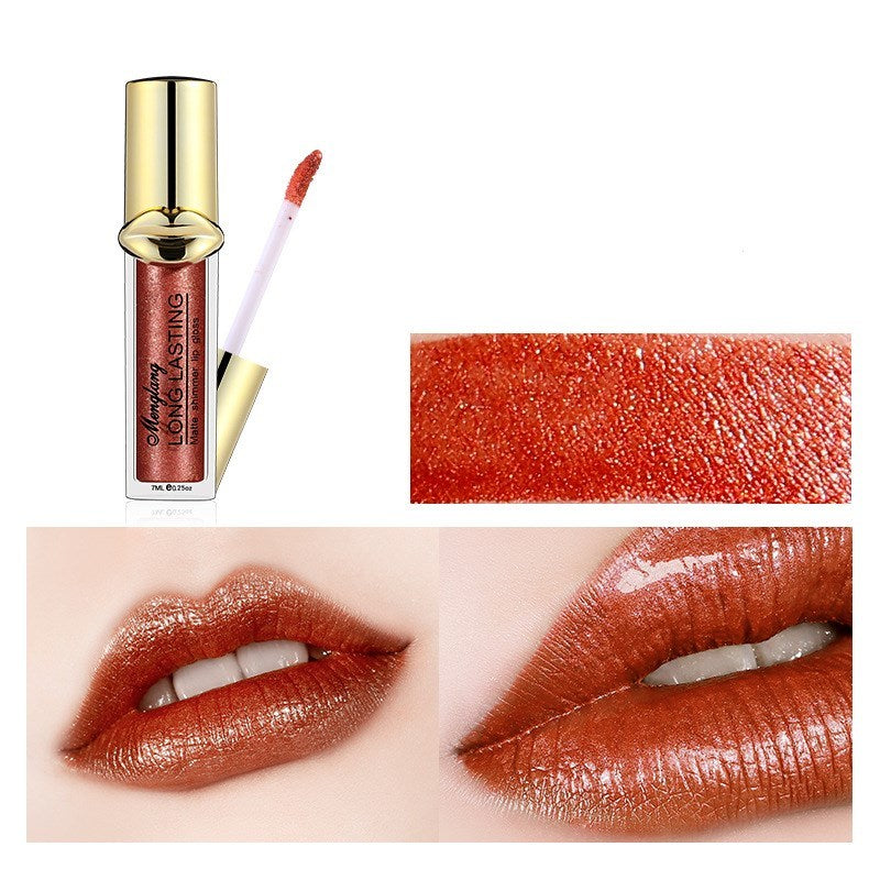 Monika Beauty Pageant Metallic Pearlescent Matte Lip Gloss