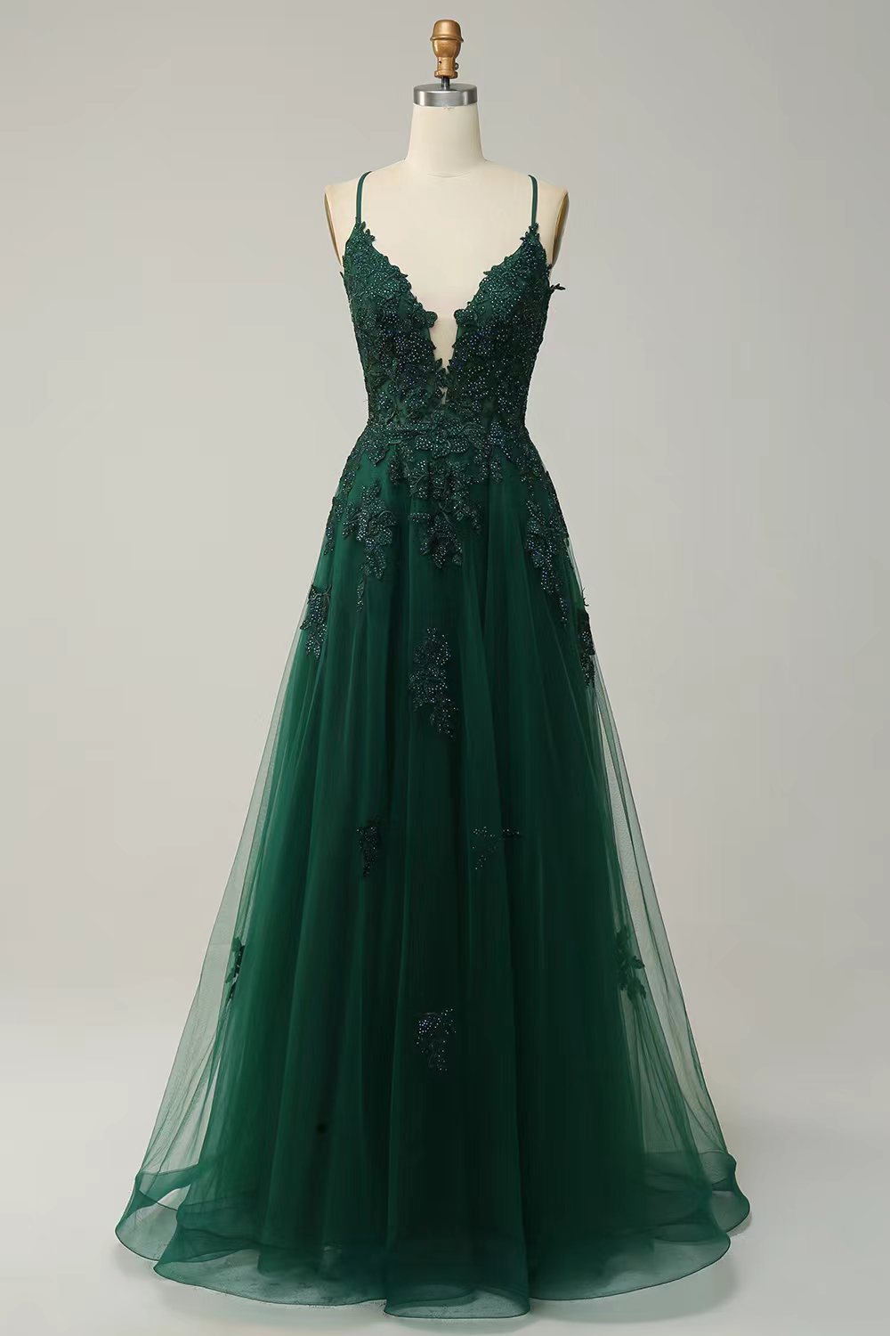 Monika Beauty Pageant Women Evening Dresses Suspender Dance Dress Long