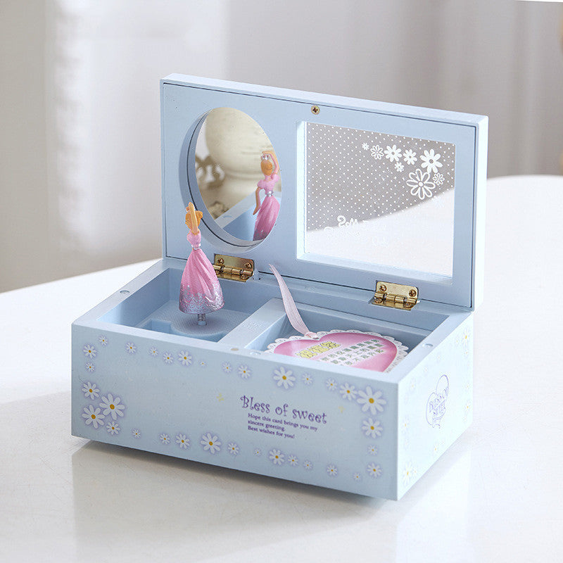 Monika Beauty Pageant Rotating ballet music box
