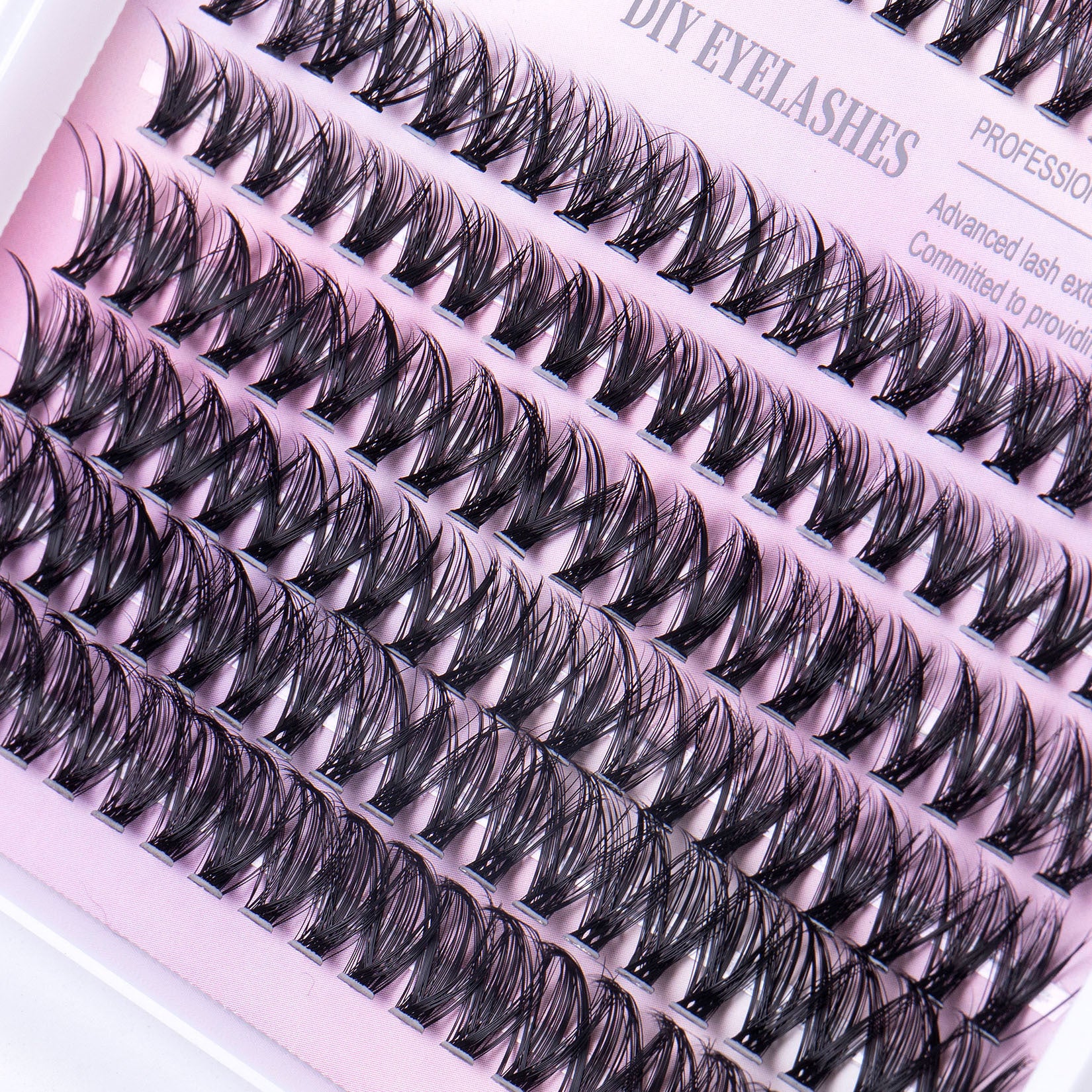 Monika Beauty Pageant 12 Rows Of 30D Plus 40D Clusters Of 240 Segmented Lashes Set