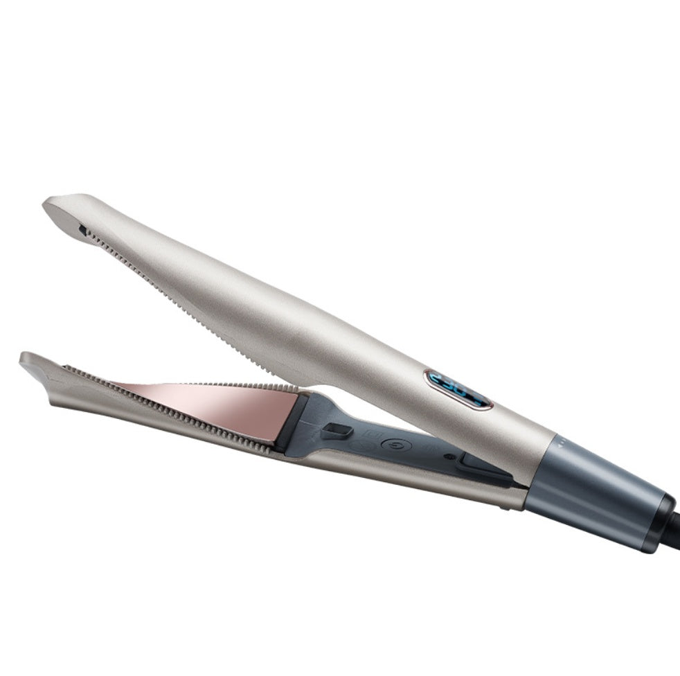 Monika Beauty Pageant Curly hair care straight long hair dry