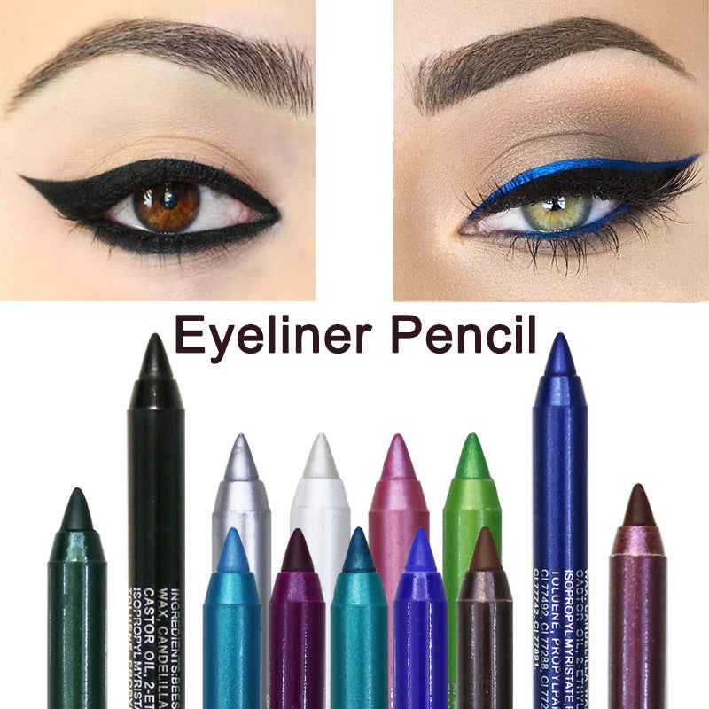 Monika Beauty Pageant Eyeliner Dual Use Gel Eyeliner Pen For Long Lasting Waterproof And Sweat Proof