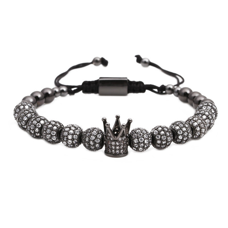 Monika Beauty Pageant Fashion Crown Zircon Bracelets