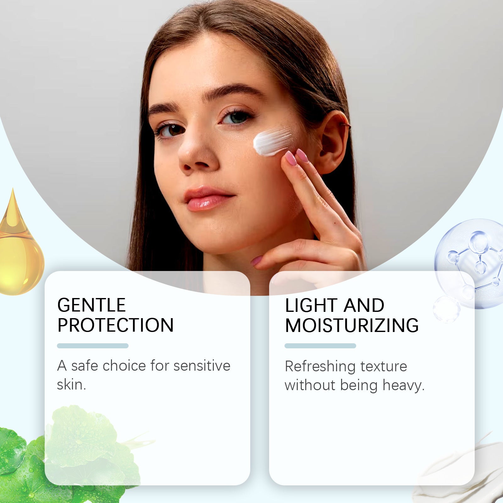 Monika Beauty Pageant Home Portable Skincare Snow Grass Sunscreen