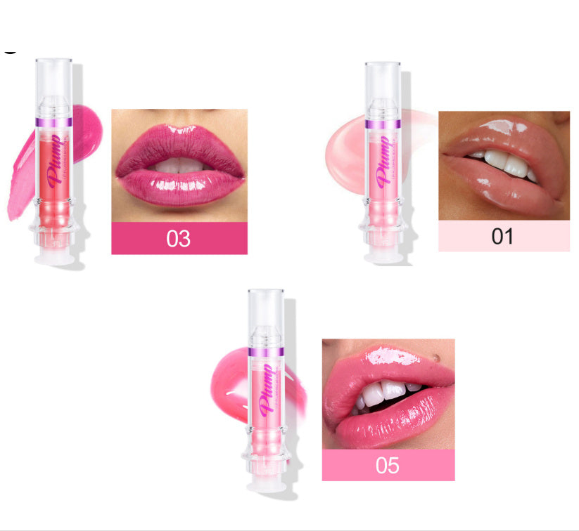 Monika Beauty Pageant New Tube Lip Rich Lip Color Slightly Spicy Lip Honey Lip Glass Mirror Face Lip Mirror Liquid Lipstick