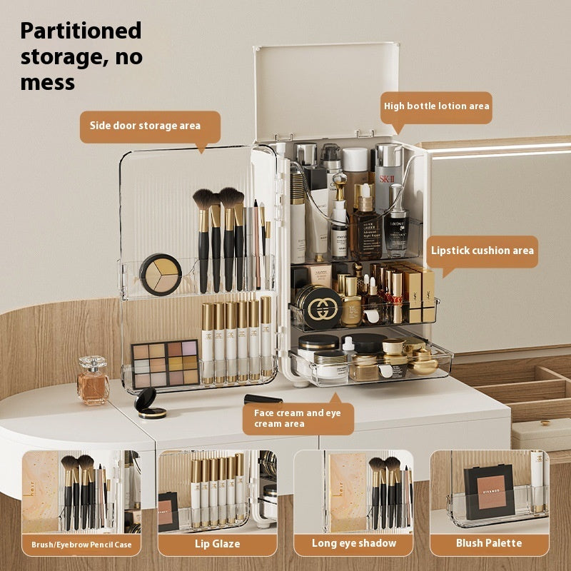 Monika Beauty Pageant Fashion Personality Dustproof Cosmetics Storage Box