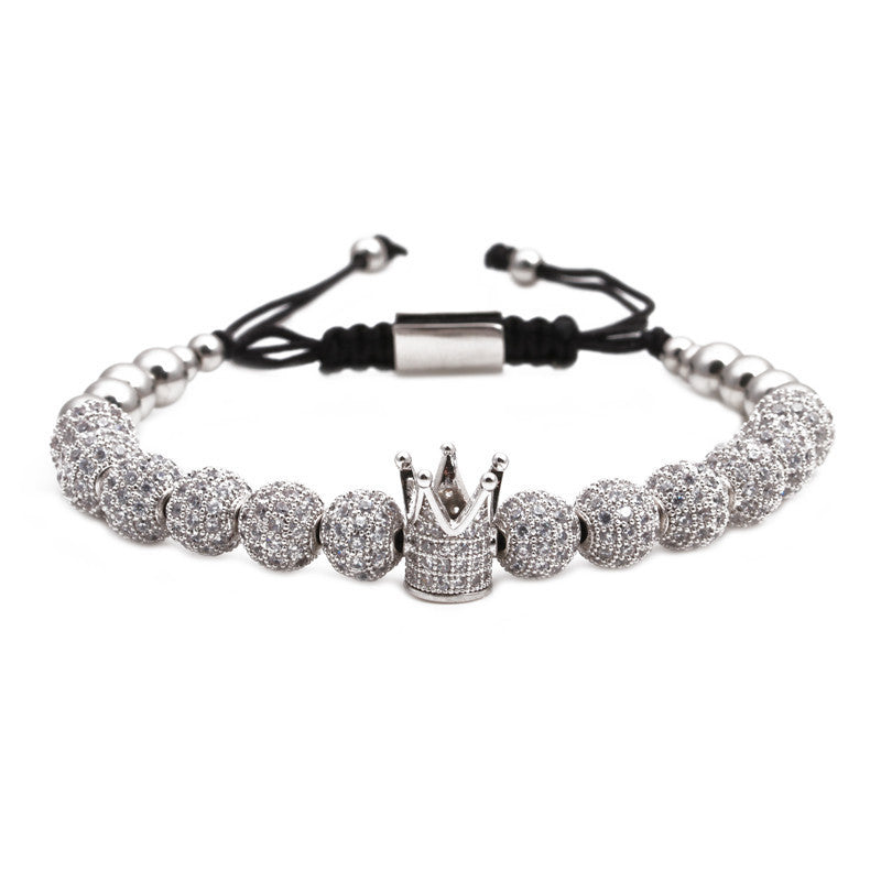 Monika Beauty Pageant Fashion Crown Zircon Bracelets