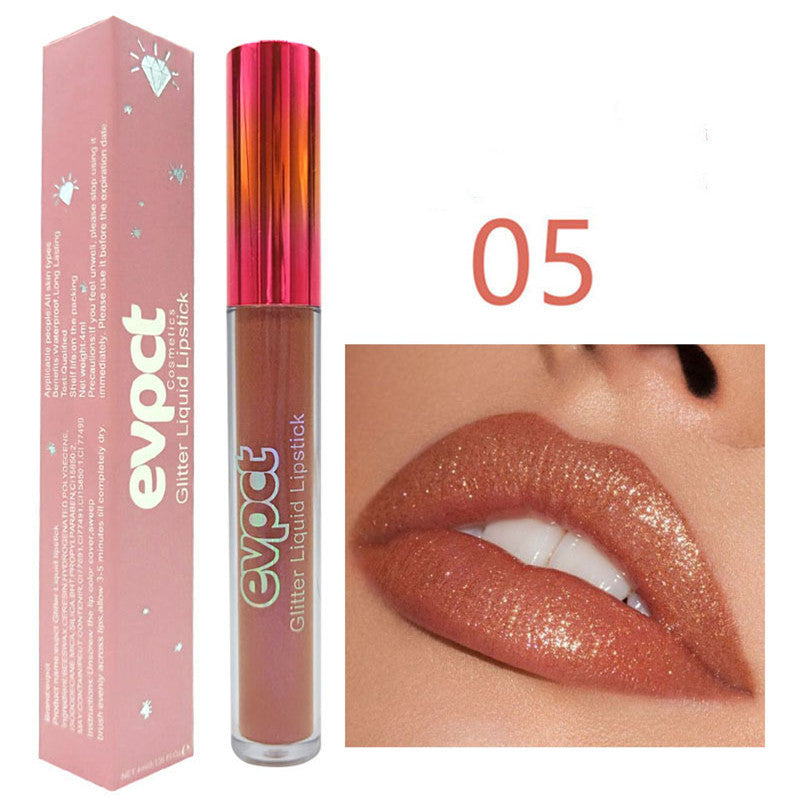 Monika Beauty Pageant Metallic lip gloss lipstick