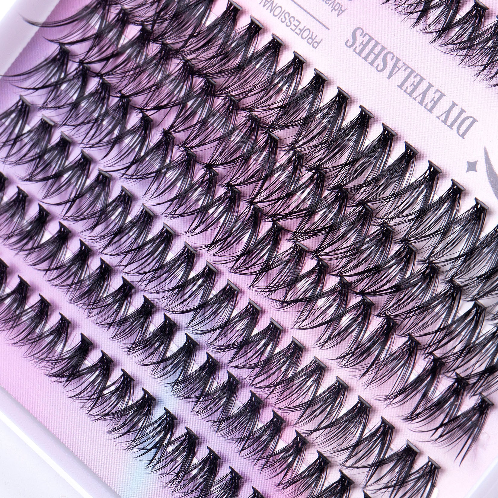 Monika Beauty Pageant 12 Rows Of 30D Plus 40D Clusters Of 240 Segmented Lashes Set