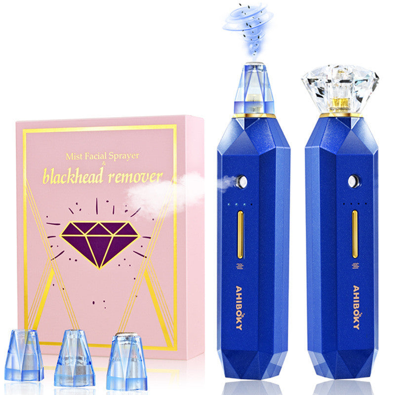 Monika Beauty Pageant 2-IN-1 Blackhead Remover Vacuum Pore Cleaner Acne Remover Mist Facial Sprayer Skin Mouisture Nose Face Deep Cleansing Skin Care