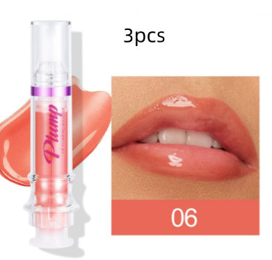 Monika Beauty Pageant New Tube Lip Rich Lip Color Slightly Spicy Lip Honey Lip Glass Mirror Face Lip Mirror Liquid Lipstick