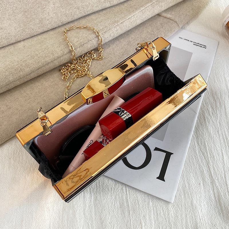 Monika Beauty Pageant Women's High-end Patch Acrylic Evening Bag