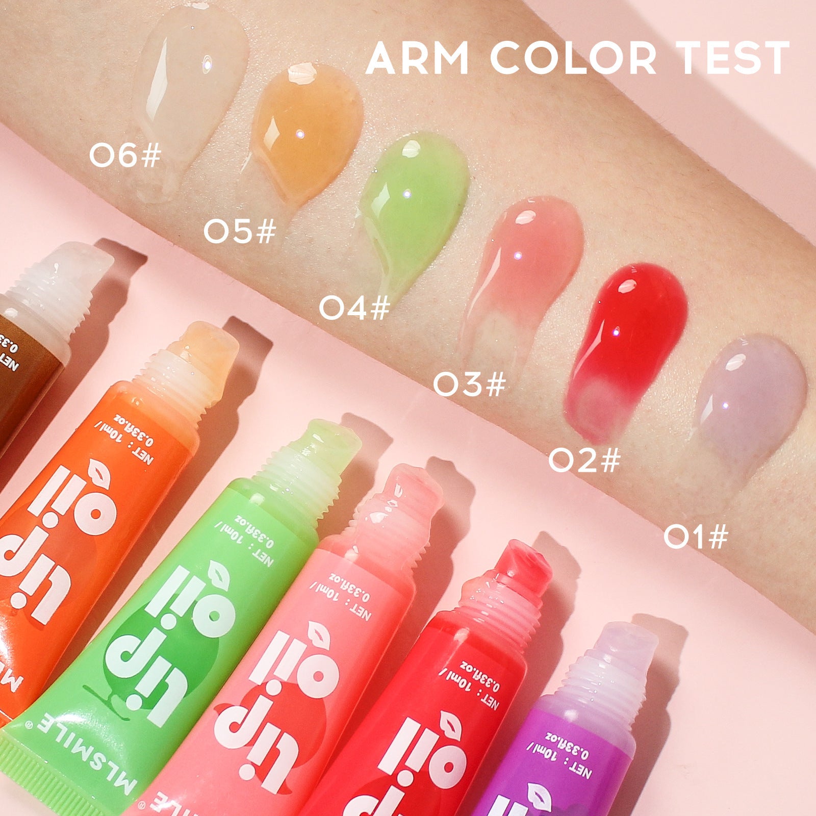 Monika Beauty Pageant Moisturizing Water Light Mirror Lip Gloss Fruit Flavor Lip Gloss