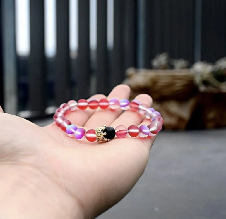 Monika Beauty Pageant Crown couple bracelet