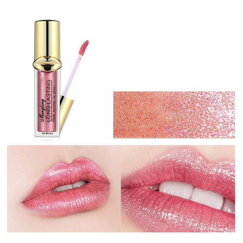 Monika Beauty Pageant Metallic Pearlescent Matte Lip Gloss