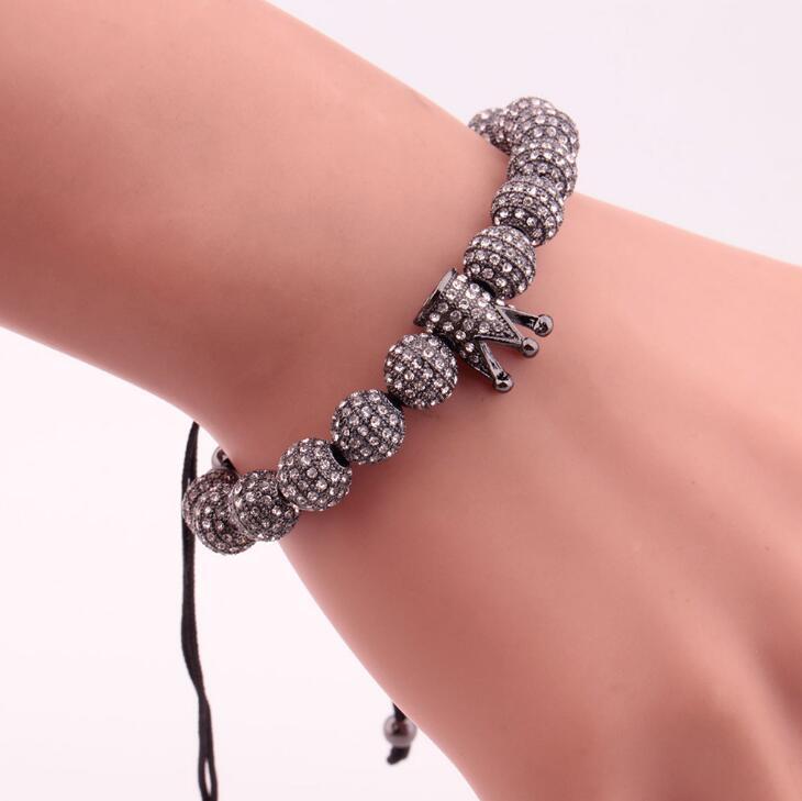 Monika Beauty Pageant Fashion Crown Zircon Bracelets